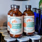 Peach Basil Cocktail Syrup