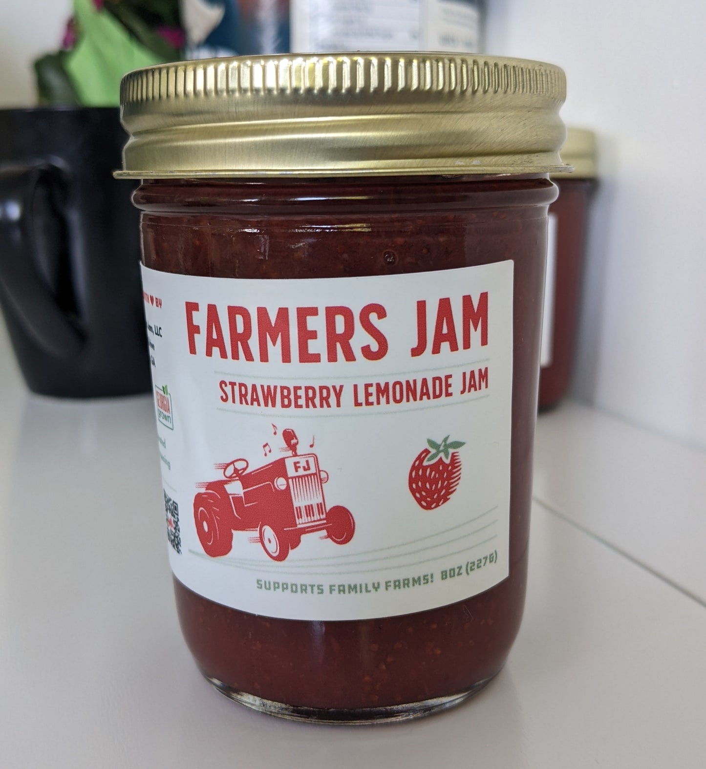 8oz Jar Strawberry Lemonade